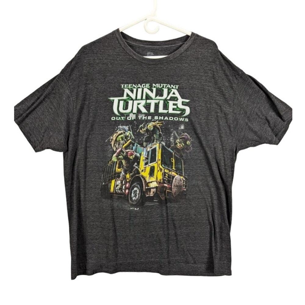 Teenage Mutant Ninja Turtles Shirt Mens XXL TMNT Out of the Shadows Graphic Tee